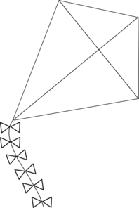 Diamond Kite Template Free Cliparts That You Can Download To You