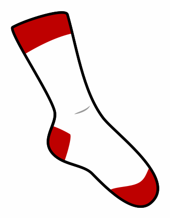 How To Draw Cartoon Socks