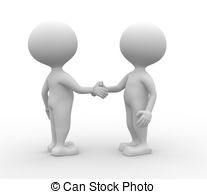 Partnership   Handshake   3d People   Man Person