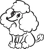 Poodle Illustrations And Clipart