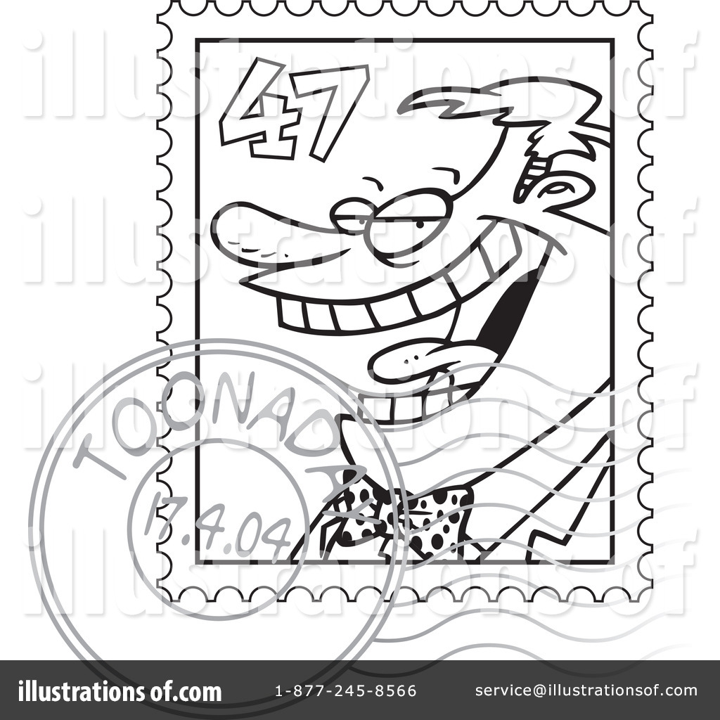 Stamp Clipart  1048440 By Ron Leishman   Royalty Free  Rf  Stock