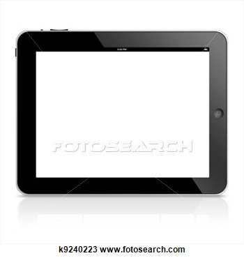 Stock Photo   Ipad Tablet Computer  Fotosearch   Search Stock Photos