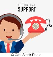 Technical Support Clip Art Vector And Illustration  1820 Technical
