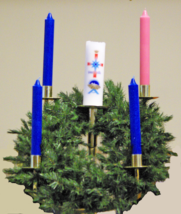 Advent Wreath Clipart Blue Advent Wreath