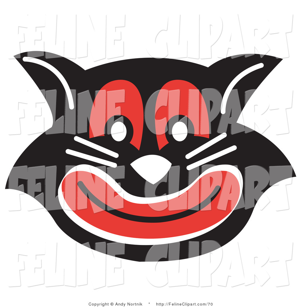 Clipart Grinning Evil Clown Or Joker With A Top Hat Royalty Free    
