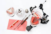 Dental Lab Articulator And Equipments For Denture