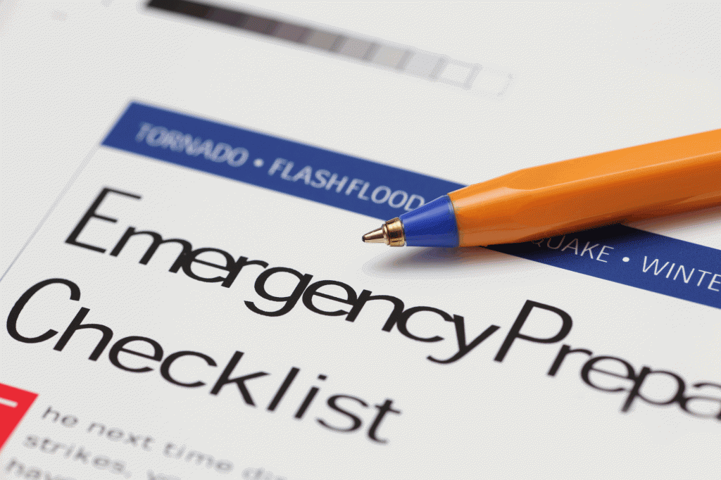 Emergency Preparedness Checklist 1024x682