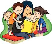 Family Reading Clipart K6499144 Jpg