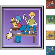 Juvenile Delinquent Clipart And Illustrations