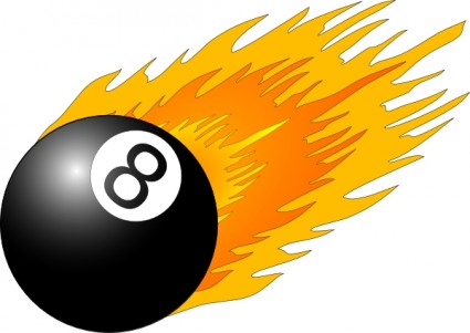 Share Ball With Flames Clipart With You Friends