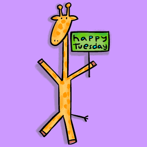 All Graphics   Cartoon Wishing Happy Tuesday