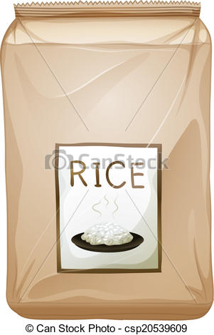 Box Of Rice Clip Art Of Rice Vector Clipart