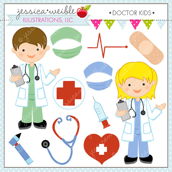 Clipart For Commercial Or Personal Use Doctor Clipart Nurse Clipart