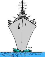Free Military Clipart Graphics  Tank Navy Jet Battleship Officer