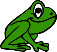 Frog Clipart Lake