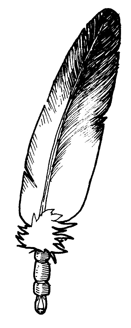 Native Eagle Feather Art Clip   Native Eagle Feather Art Clip And    