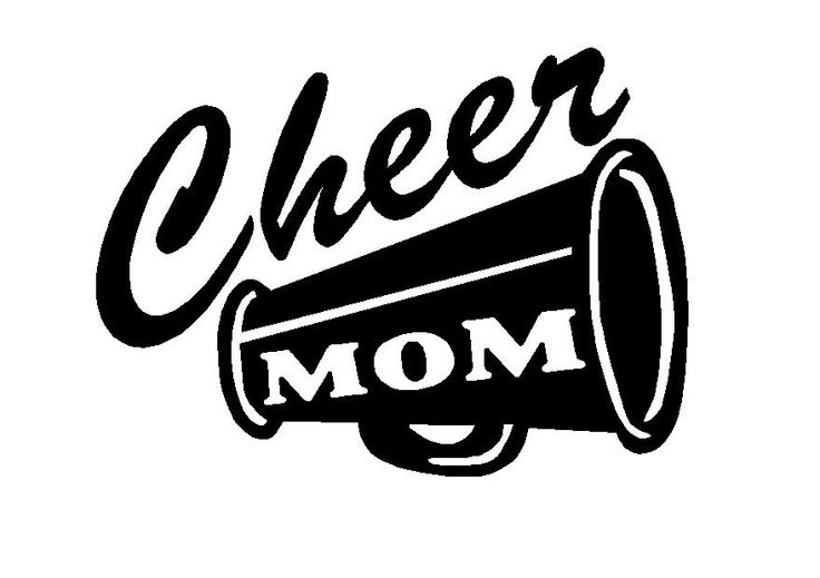 Pictures Clip Art   Cheer Megaphone Silhouette   Cheer Mom   Pinterest