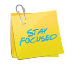 Stay Focused Clipart Stay Focused Post Message