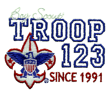     Boy Scout Troop Designs Embroidered Boy Scout Troop Designs Eb831