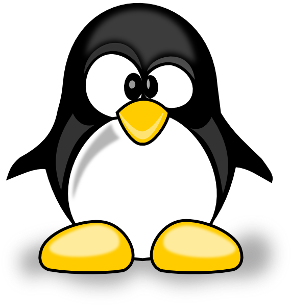 Confused Penguin Clip Art