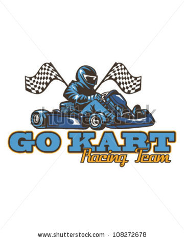 Funny Go Kart Clipart
