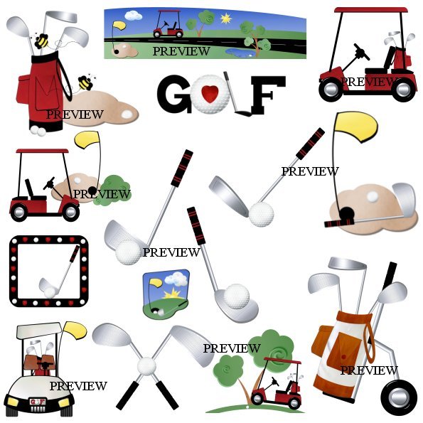 Golf From J Rett Graphics
