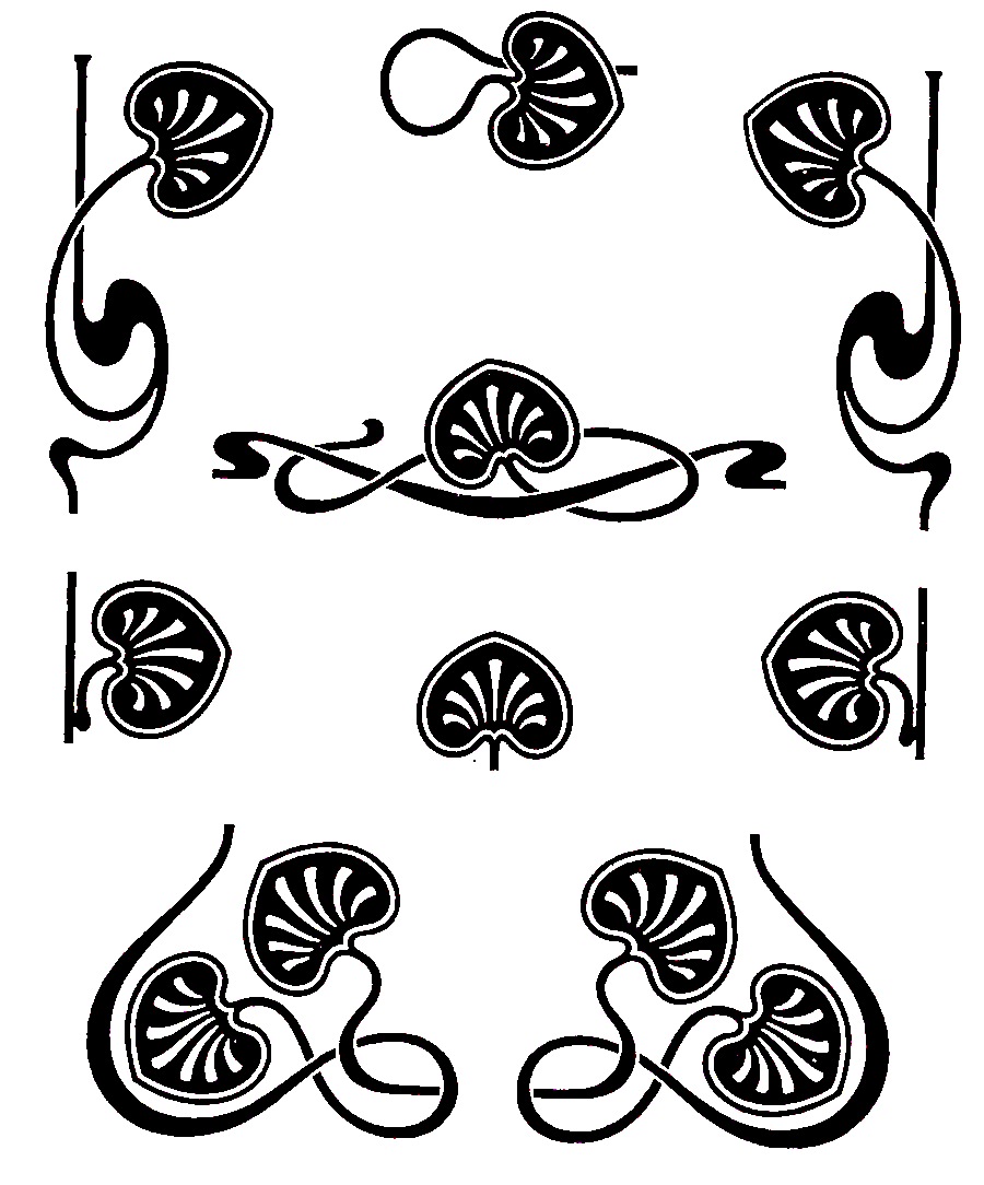 Iona S Closet  Still In Circulation  Art Nouveau Typographic Ornaments