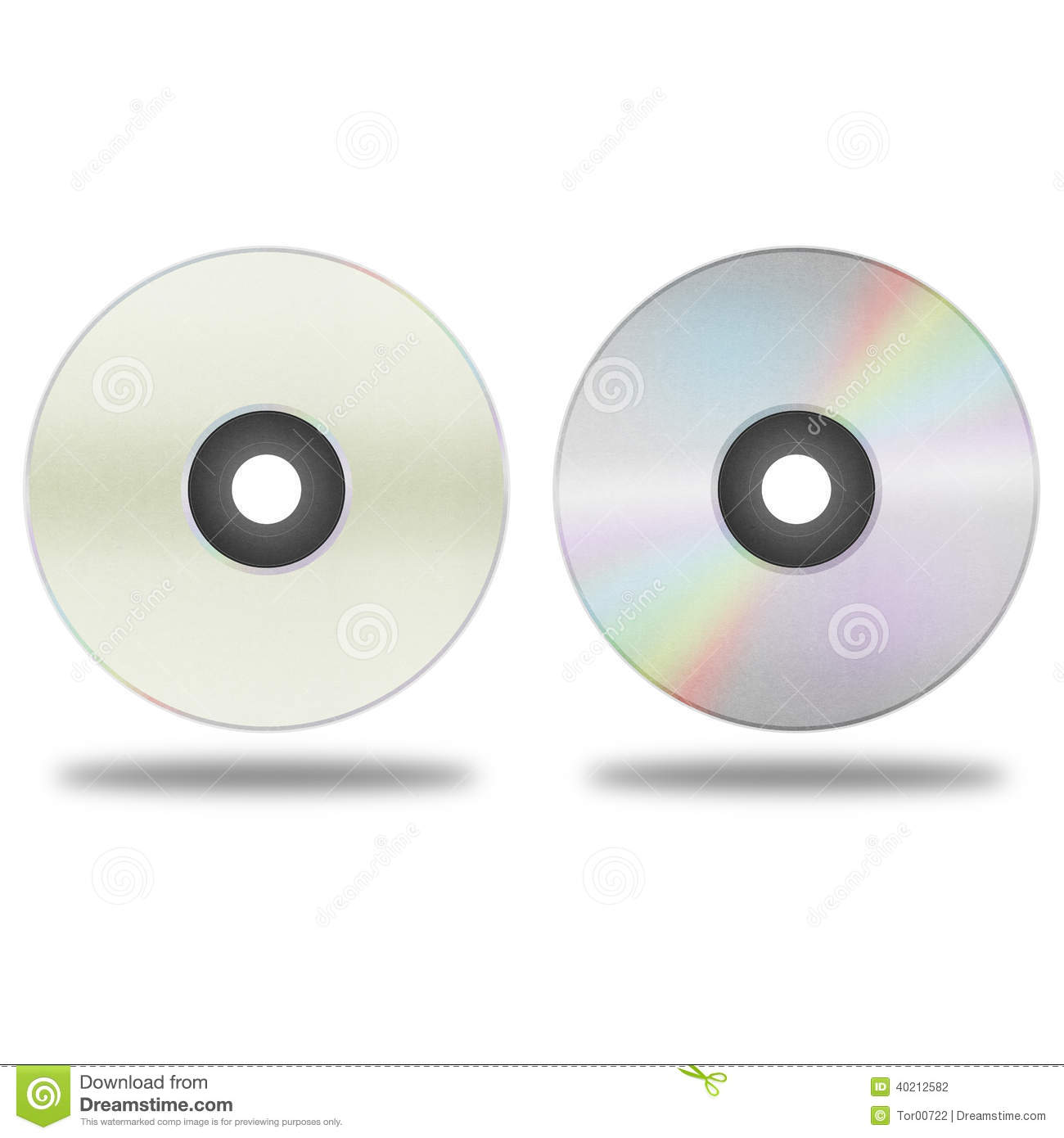 Isolated Paper Cut Of Disc Cd Dvd Blue Ray Disk Is Record Data Stock    