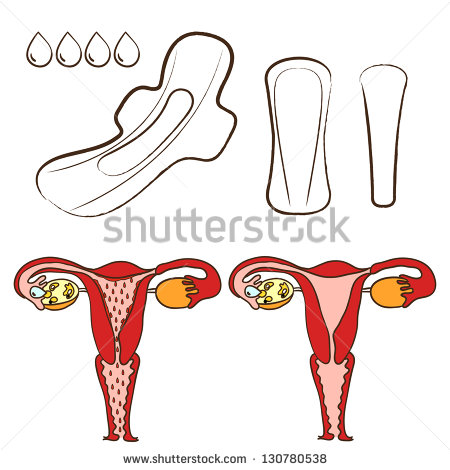 Menstrual Period Clipart And Menstruation  Woman