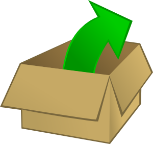 Out Of The Box Clip Art At Clker Com   Vector Clip Art Online Royalty
