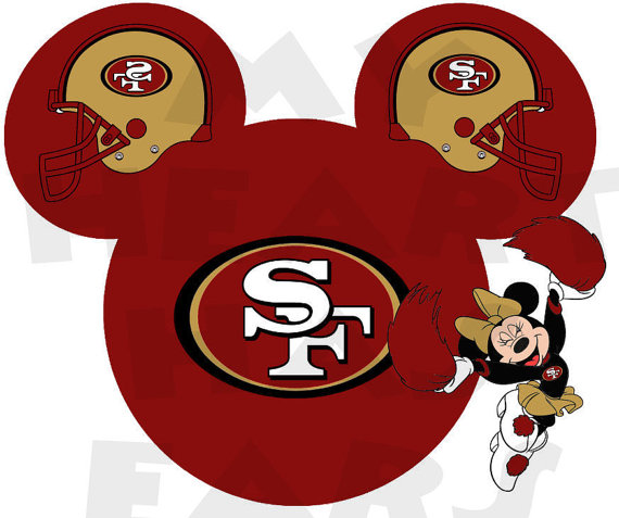 San Francisco 49ers Football Iron On Transfer Digital Image Clipart