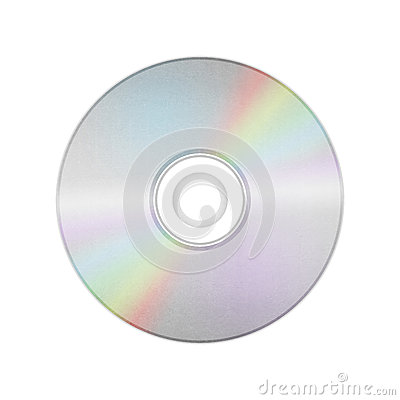 The Isolated Paper Cut Of Disc Cd Dvd Blue Ray Disk Is Record Data    