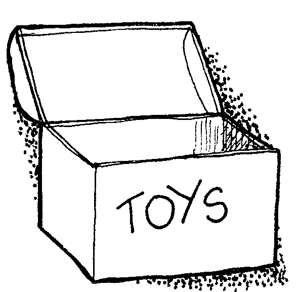 Closed Box Clipart Black And White Download By
