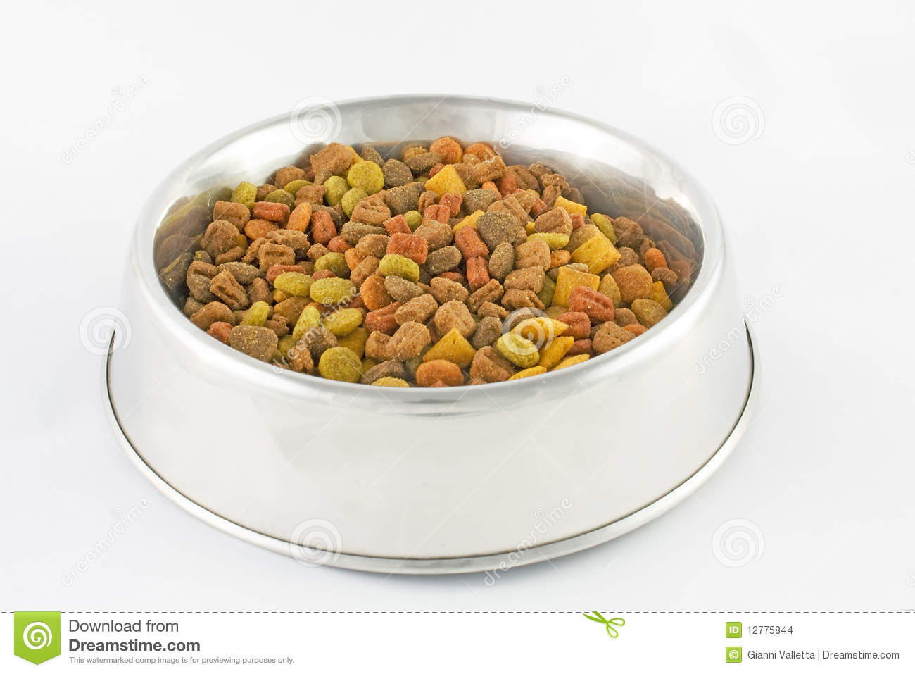 Dog Food Bowl Stock Images   Image  12775844