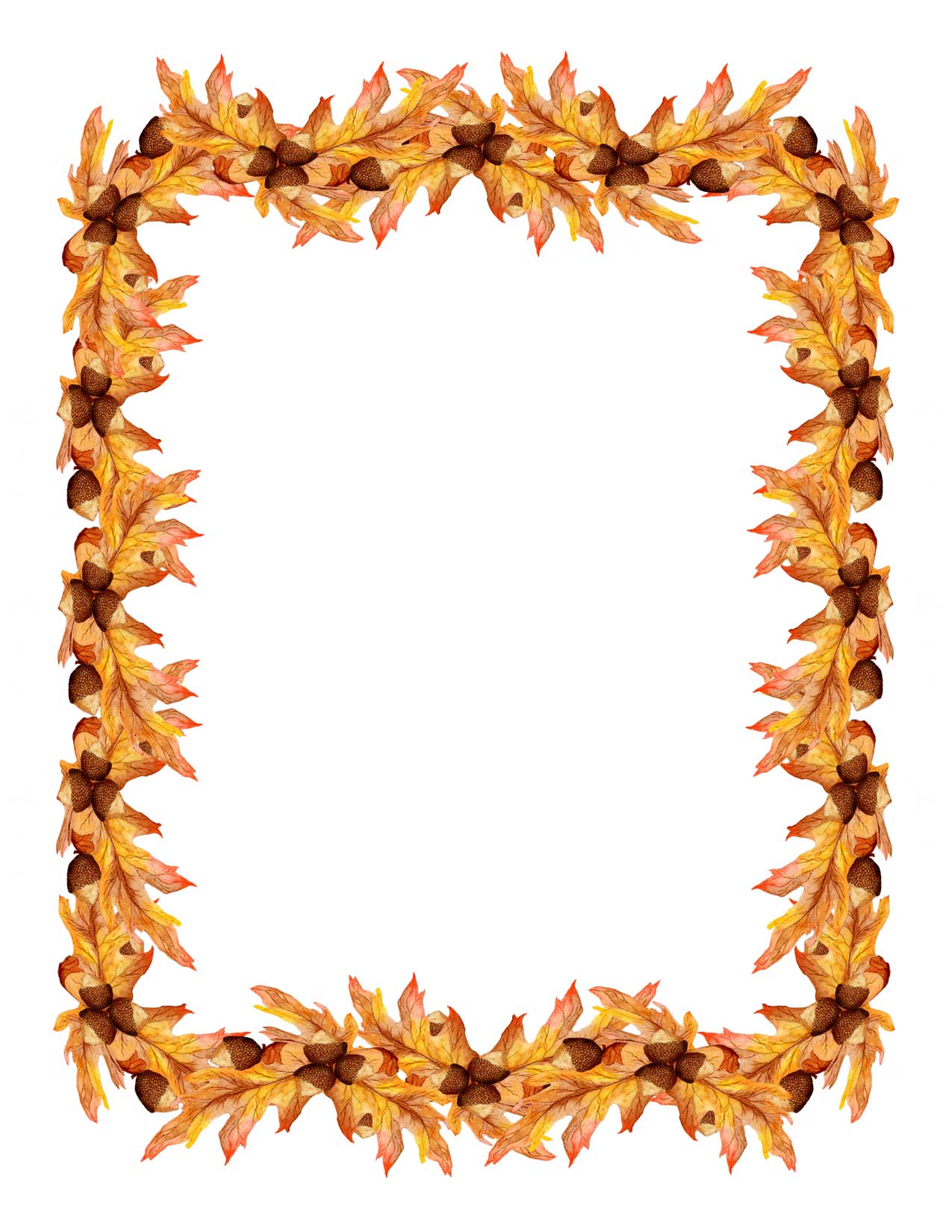 Fall Leaves Border Clipart   Clipart Panda   Free Clipart Images