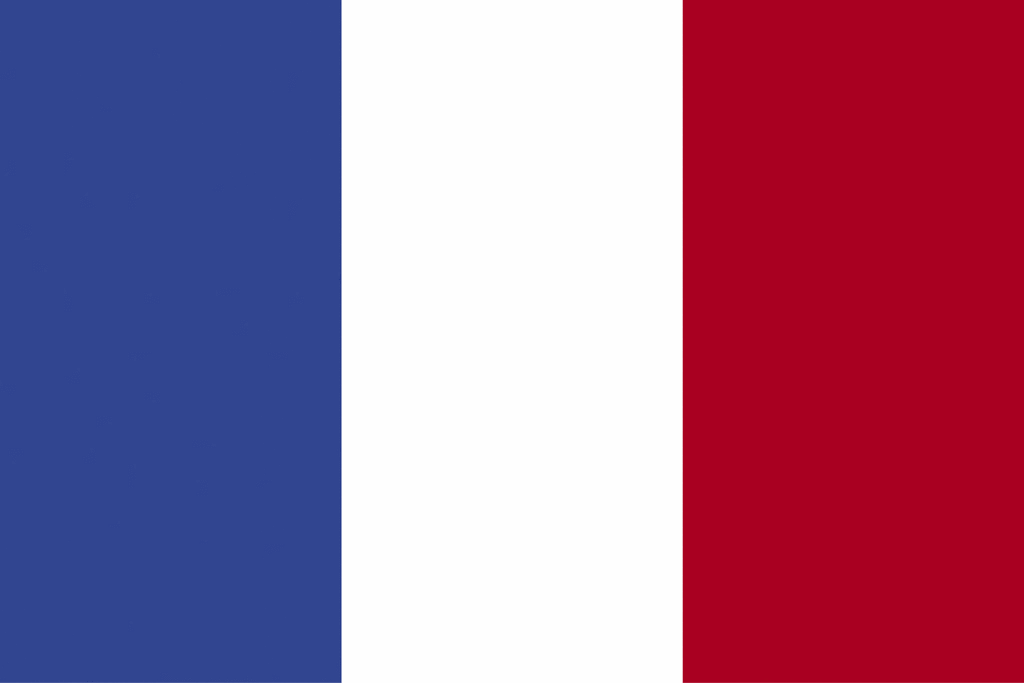 Flag Of France 2009   Clipart Etc