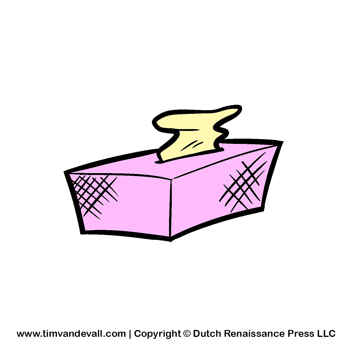 Free Tissue Box Clipart Image For Classrooms And Teachers