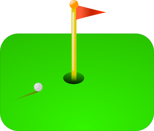Golf Flag   Ball Clip Art At Clker Com   Vector Clip Art Online