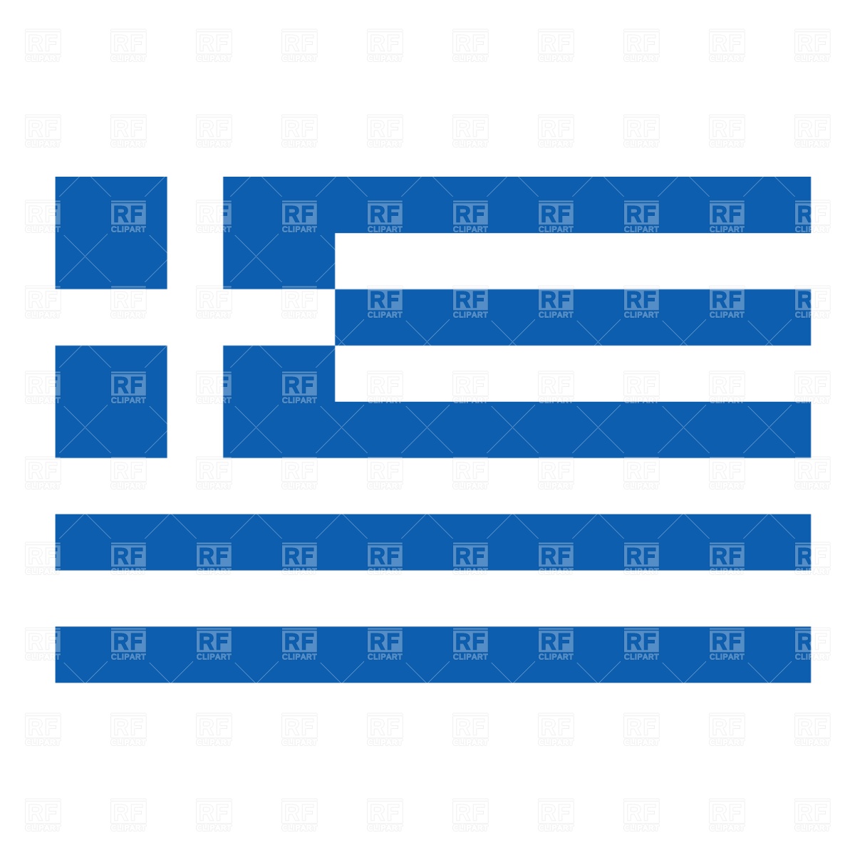 Greece Flag Download Royalty Free Vector Clipart  Eps 