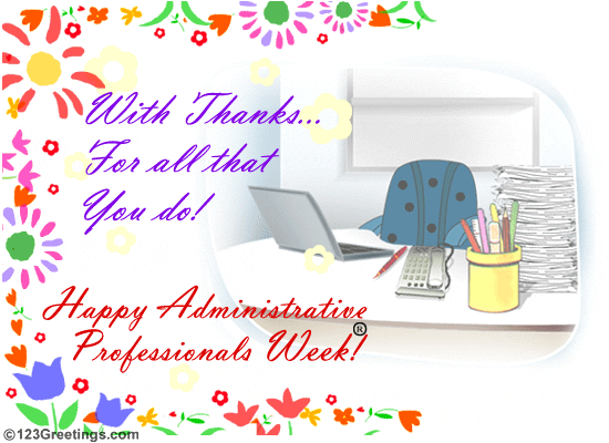 Happy Administrative Professionals Day Greetings   Let S Celebrate