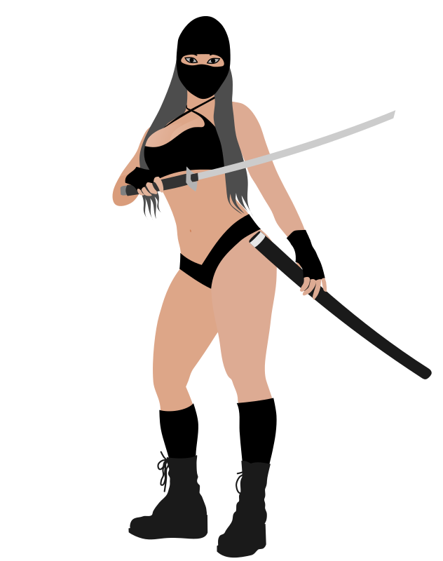 Ninja Girl By Rones   Ninja Girl