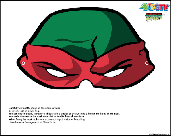 Ninja Turtle Face Mask Template Ninja Turtle Faces Clipart   Free Clip