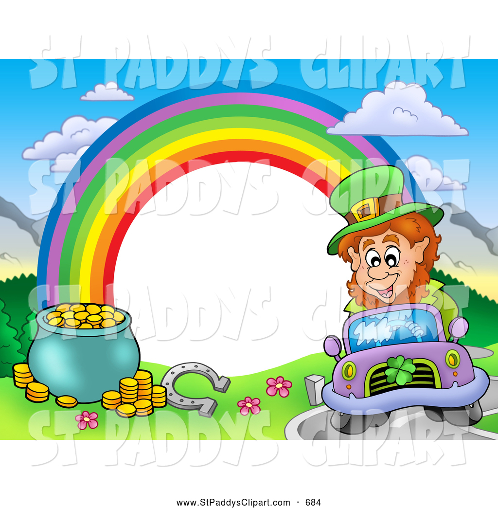 Royalty Free Stock St  Paddy S Day Clipart Of Borders