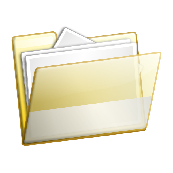 Simple Folder Documents Clip Art At Clker Com   Vector Clip Art Online
