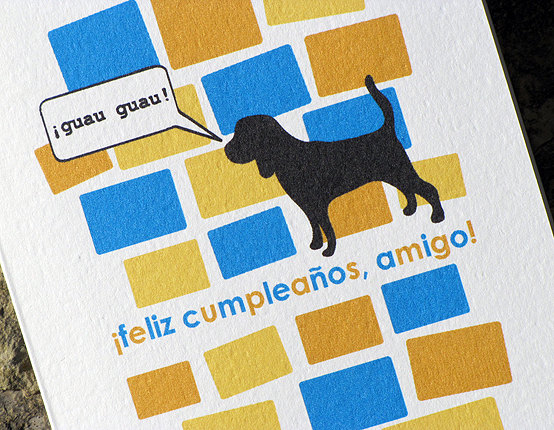 Spanish Birthday Card Feliz Cumplea Os Amigo