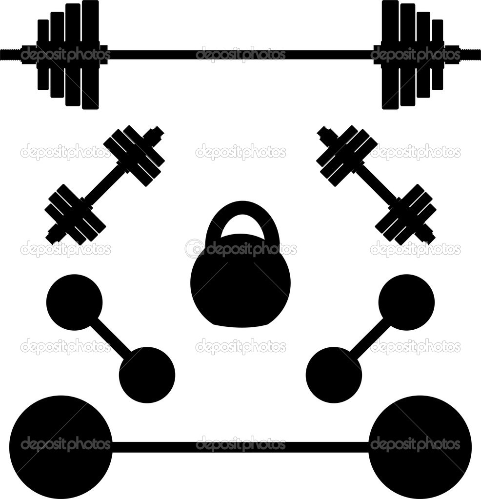 These Are Some Of Weight Bar Clipart Pictures