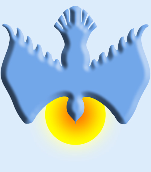 Two Hearts Design   Holy Spirit   Dove Clipart
