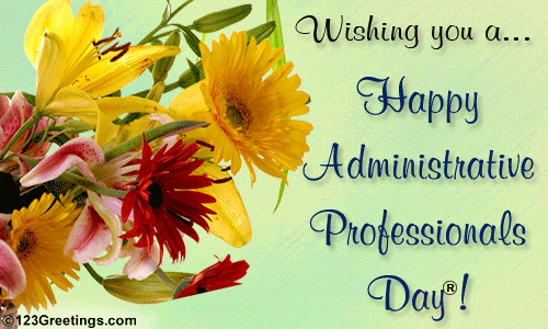 Wish An Admin Pro    Free Happy Administrative Professionals Day
