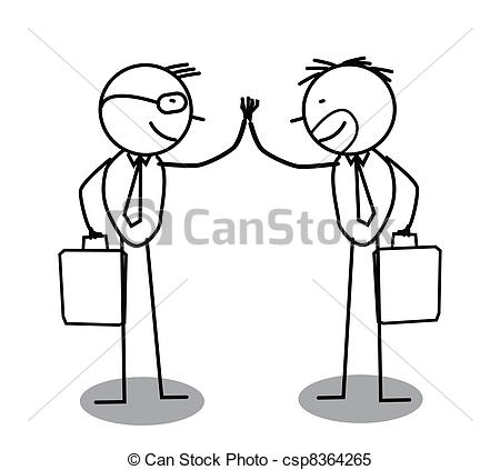 Agree Clipart Vector   Businessman Agreement