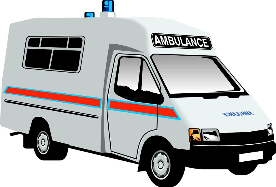 Ambulance Clipart Image Van With Red Cross Symbol Picture